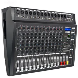 Max 12 channel powered Mixers